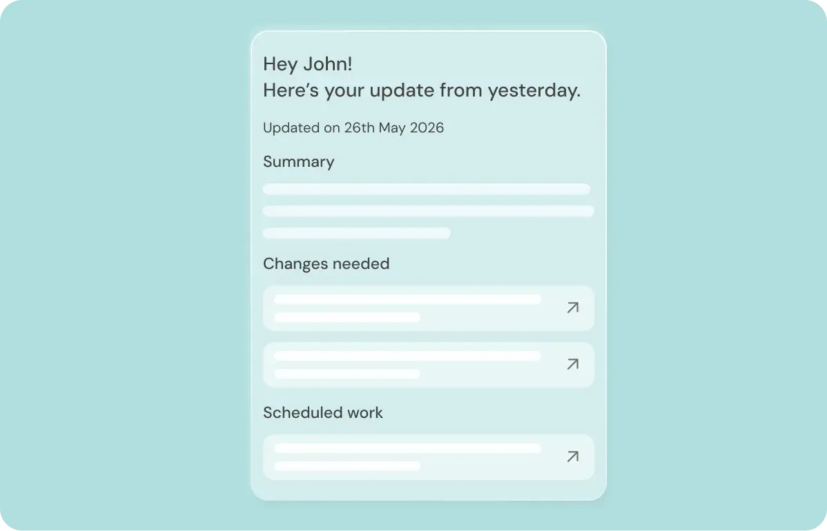 companion daily updates interface companion daily updates interface