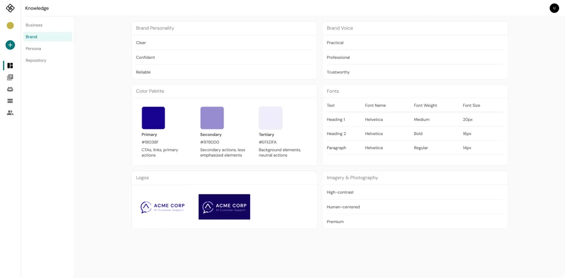 SproutMe Knowledge - business context and brand guidelines